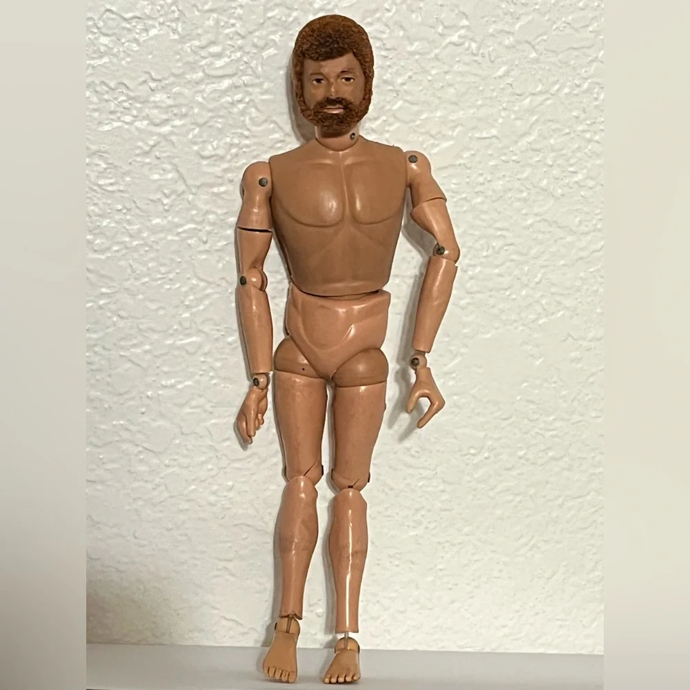 VINTAGE 1964 GI JOE BENDABLE DOLL FLOCKED REDISH HAIR RARE